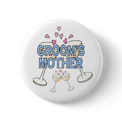 Button: Groom's Mother