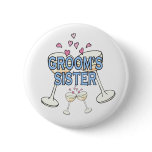 Button: Groom's Sister