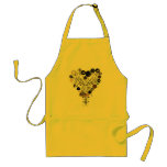 Button Heart Apron