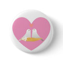 Button-Heart Love Doves