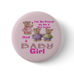 button I'm So Proud - Baby Girl