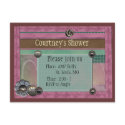 Button Invitation Postcard by aslentz Button Invitation Postcard