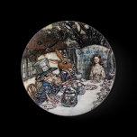 Button: Mad Hatter Tea Party - Alice in Wonderland buttons