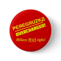 Button - Overcharged - Clinton