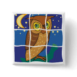 Button-Owl in the Window