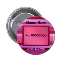 Button - pink barrio text template