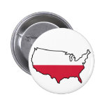 Button: Polish in USA buttons
