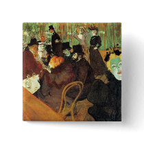 Button:   Rouge by Toulouse Lautrec