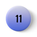 button round blue number eleven