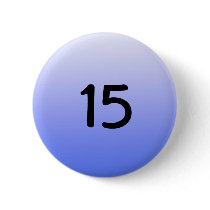 button round blue number fiveteen by ilcontebuttons button round blue number fiveteen