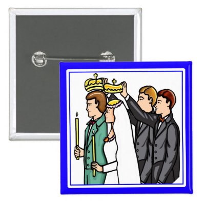 Button: Russian Orthodox