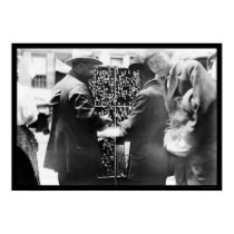 Button Seller in Little Italy, New York City 1908 posters by lc_vintagephotos Button Seller in Little Italy, New York City 1908 posters