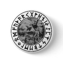 button Thor rune shield
