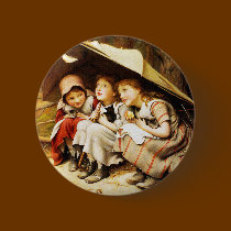 Button: Three Little Kittens