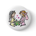 Button: Two Brides