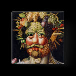 Button: Vertumnus (Portrait of Rudolf II) buttons