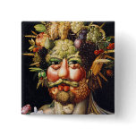 Button: Vertumnus (Portrait of Rudolf II)