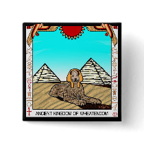 Button: "Wheaten Sphinx"