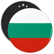 Button with Flag of Bulgaria