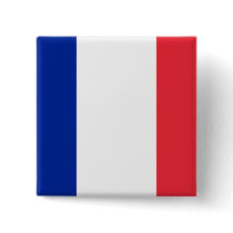 Button with Flag of France