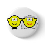 Married buddy icon bride and groom  buttons