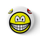 Angel and devil on shoulder smile   buttons