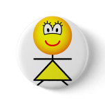 Stickfigure emoticon woman  buttons
