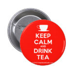 [Cup] keep calm and drink tea  Buttons