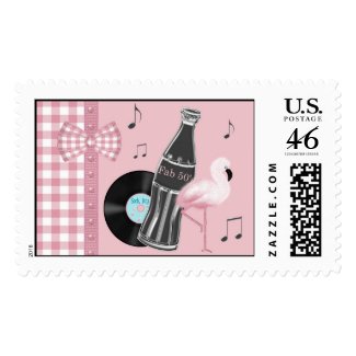 Buttons and Bows Rock & Roll stamp