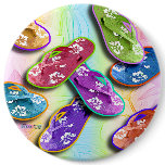 Buttons - FLIP FLOPS Pop Art