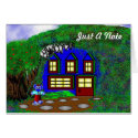Button's House - Just A Note cards