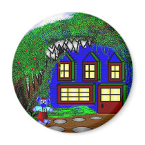 Button's House magnets