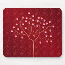 Buttons On Tree mousepads