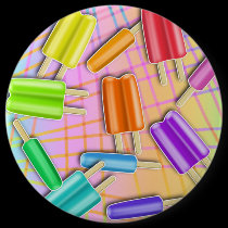 Buttons, Pins - Chillaxin' Pop Sicles