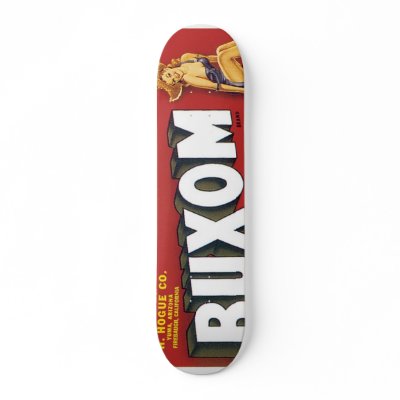 Buxom Melons Skateboard by LoopPool_Designs