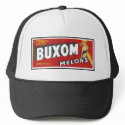 Buxom Melons Vintage Label hats