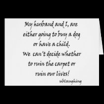 buy a dog cards