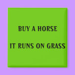 BUY A HORSE - magnet