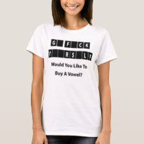 Buy A Vowel t-shirts