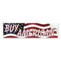 Buy American bumper stickers