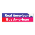 Buy American Bumper Sticker bumper stickers by teesbyjohn Buy American Bumper Sticker bumper stickers