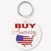Buy American Keychain