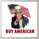 Buy American posters