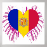 Buy Andorra Flag Posters
