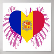 Buy Andorra Flag Posters
