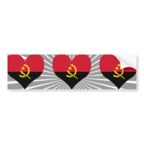 Buy Angola Flag Bumper Sticker