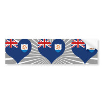 Buy Anguilla Flag Bumper Sticker