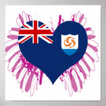 Buy Anguilla Flag Posters