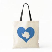 Buy Antarctica Flag Canvas Bags