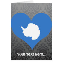 Buy Antarctica Flag Greeting Cards